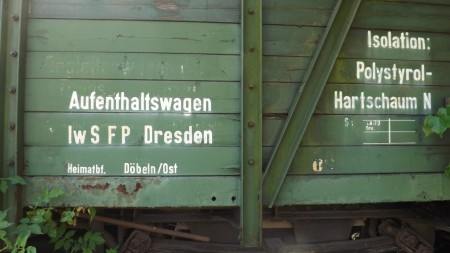 Anschrift des Aufenthaltswagens